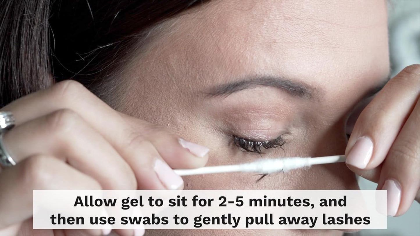 Sensitive Lash Remover for Lash Extensions - Clear Eyelash Extension Remover Gel - Fast-Acting Lash Extension Remover, Efficient Lash Glue Remover 15 ml - Existing Beauty Lashes-FemmiqueWomen