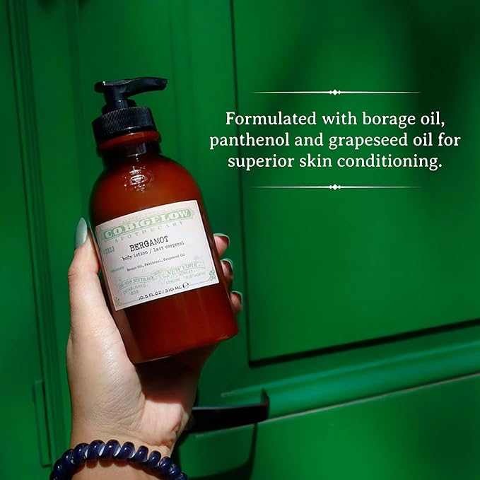 C.O. Bigelow Bergamot Body Lotion, Iconic Collection Moisturizing Body Lotion with Shea Butter, Borage Oil & Grapeseed Oil, 10.5 Fl Oz-FemmiqueWomen