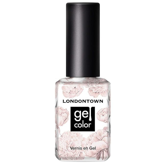 LONDONTOWN UV/LED Gel Nail Polish - Long Lasting, Chip Resistant High Shine Color - Sheer Sheer Nude, Crowning Crumpet, 12ml/.40fl oz