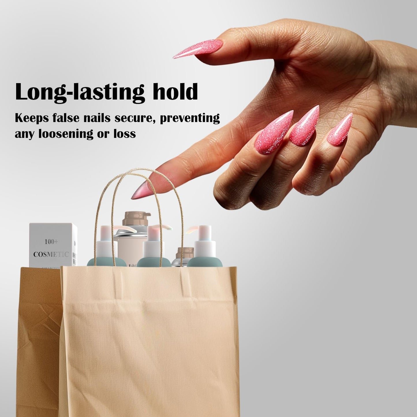 300PCS Nail Adhesive Tabs Extra Strong | 10 Sheets Nail Sticky Tabs for Press Ons | Ultra Thin, Waterproof & Easy to Use Press On Sticky Tabs for Nails-FemmiqueWomen