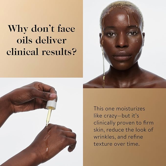 goop Beauty Nutrient Face Oil | Anti Aging Moisturizer for Smooth Skin Texture & Wrinkles | Bakuchiol, Cacay, & Organic Amla | 1 fl oz-FemmiqueWomen