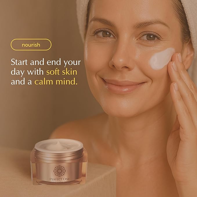 PERFECT ONE Firming Facial Cream - Helps The Skin Appear Firmer & Brighter - All-in-One Ultra Hydrating Serum, Moisturizer, & Eye Cream - With Niacinamide, Collagen, Squalane & Hyaluronic Acid, 50g-FemmiqueWomen