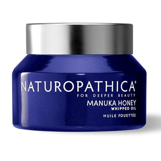 Naturopathica Manuka Honey Whipped Oil, Hydrating Cream to Oil Face Moisturizer, Facial Oil to Nourish & Protect Skin, Rich Antioxidant Oil for Face 1.69 fl oz-FemmiqueWomen