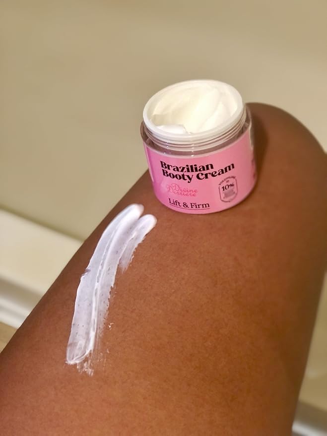 Divine Derriere Brazilian Body Butter Cream, Lift and Firm Body Cream with Volufiline Helps Reduce the Appearance of Cellulite for a Lifted and Firm-looking Derriere, Bum Bum Cream, 50ml-FemmiqueWomen