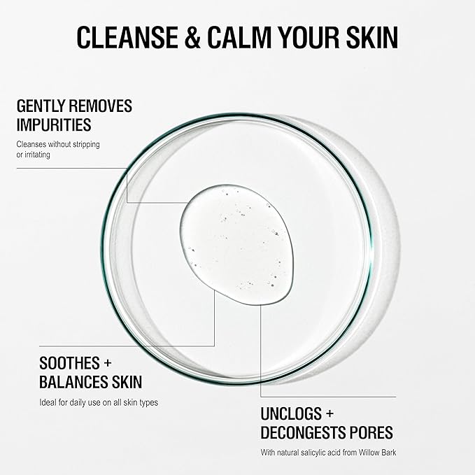 Grown Alchemist Gentle Gel Facial Cleanser (200ml) Natural Face Wash. Hydrating Bergamot & Rosebud Exfoliating with Willow Bark, a Salicylic Acid Alternative.-FemmiqueWomen