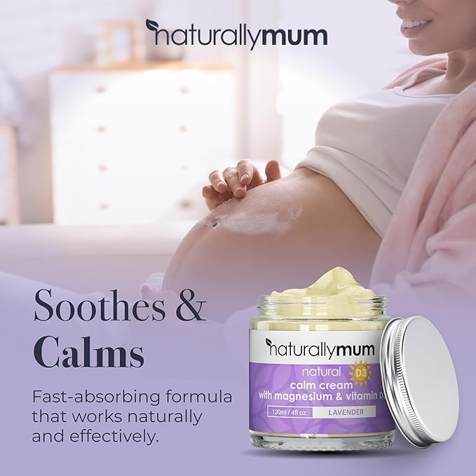 Magnesium Cream with Vitamin D3 [4 Fl Oz] - Magnesium and VIT D Lotion - Turmeric & Arnica Calm Cream - Magnesium and VIT D3 - Lavender-FemmiqueWomen