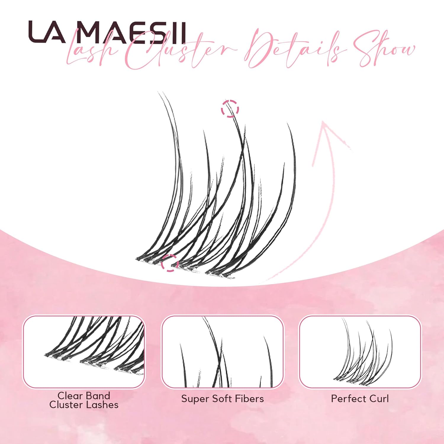 120Pcs Clear Band Lash Clusters 10-14mm Natural Look Cluster Eyelashes C Curl Resuable Invisible Band Individual Cluster Lashes(22)-FemmiqueWomen