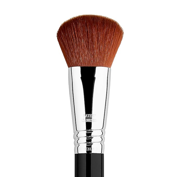 Sigma Beauty F47 Multitasker Makeup Brush – Multi-Use Face Makeup Brush for Blending, Contouring, & Buffing, Use with Foundation, Blush, Bronzer, Contour, or Highlighter (1 Brush)-FemmiqueWomen