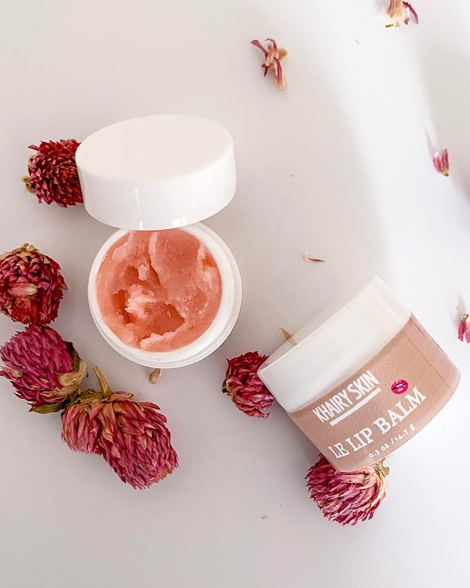 100% Natural Lip Balm and Lip Scrub Duo - Intensive Lip Care Therapy for Dry and Chapped Lips - Made with Cranberry Butter - 100% Vegan-FemmiqueWomen