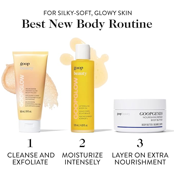 goop Beauty Body Oil | Moisturizer for Dry Skin | Kakadu Plum & Sea Buckthorn Oils | Instant Hydration to Firm & Smooth | 4 fl oz-FemmiqueWomen