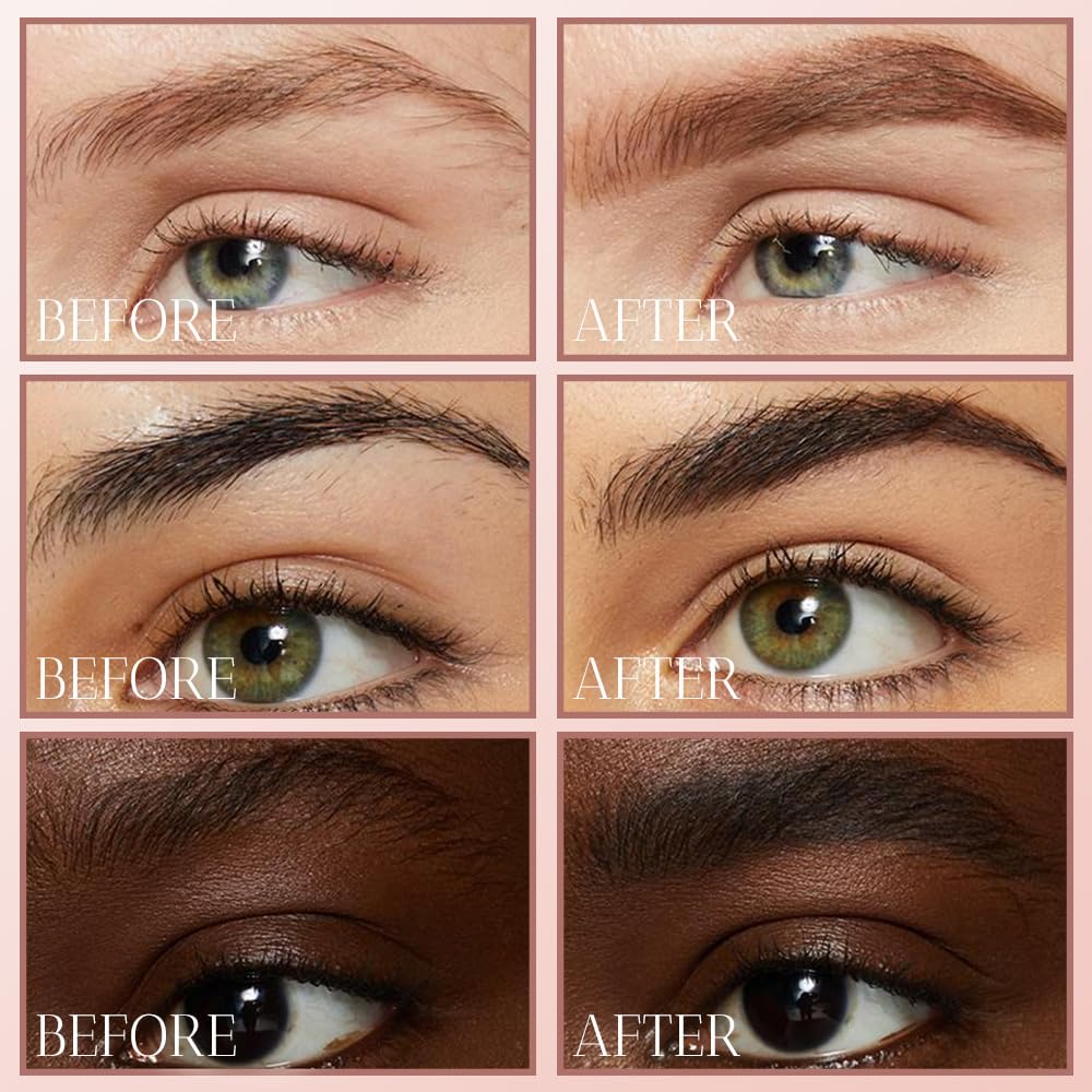 2025 Upgrade Waterproof Brow Pencil with Micro-Fork Tip,3D Magic Eyebrow Pencil 4-Head Split Waterproof Long-lasting Eyebrow Pencil,Natural Makeup Fine Stroke Eyebrow Tattoo Pencils (Light Brown)-FemmiqueWomen