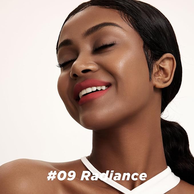 ITY Velvet Matte Finish Lip Stain-Mousse Textured Lip Clay, Conceals Lip Lines, Rich Pigment Lip Tint Lipsticks,2 Pack, 0.14 oz (4g) in Ruby, Radiance-FemmiqueWomen