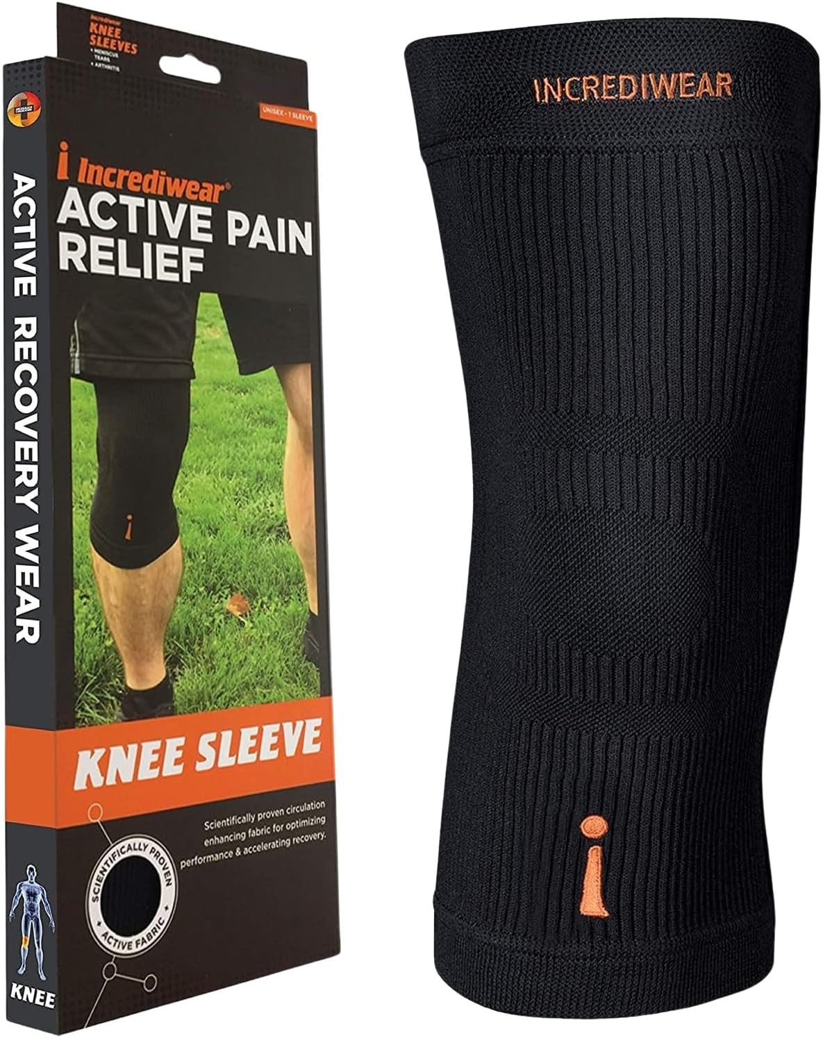 Incrediwear Knee Sleeve – Knee Braces for Knee Pain, Joint Pain Relief, Swelling, Inflammation Relief, and Circulation, Knee Support for Women and Men-FemmiqueWomen