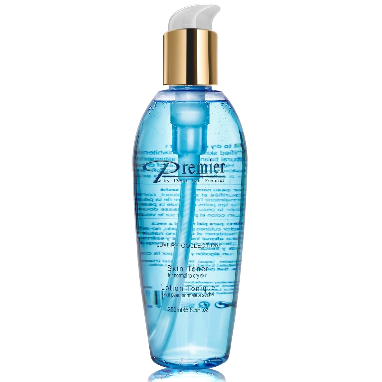 Premier Dead Sea Skin Toner Normal To Dry Skin, pH 5.5 balancing, non alcoholic toner that is mild and gentle to skin, natural ingredients with witch hazel and minerals 8.5fl.oz-FemmiqueWomen