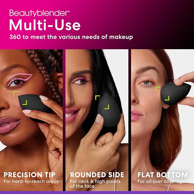 Beautyblender® | Pro Blender Makeup Sponge | Blend Liquid Foundations, Powders and Creams | Streak Free Application | Vegan, Cruelty Free | Made in USA-FemmiqueWomen