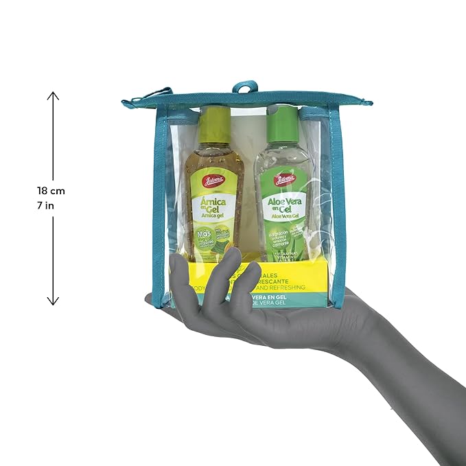 JALOMA Body Gel Pack, Arnica and Aloe Vera Moisturizer Gels, 2 Pieces Inside Each Gift Bag, 1 Gift Bag-FemmiqueWomen