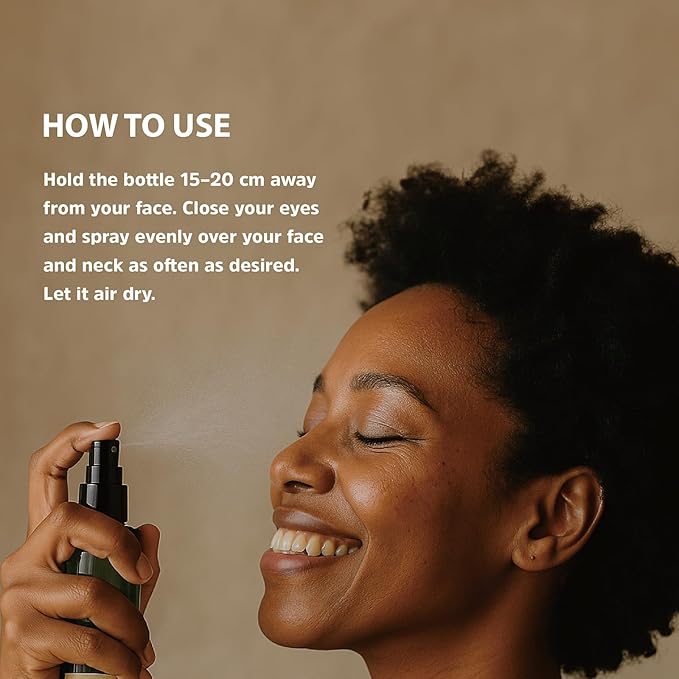 Haberlea Face Mist – Natural Rose-Scented, Alcohol-Free Facial Spray for All-Day Hydration & Pre-Makeup Use – Soothing Toner Mist for Dry, Sensitive Skin – Made in Taiwan – 100ml-FemmiqueWomen