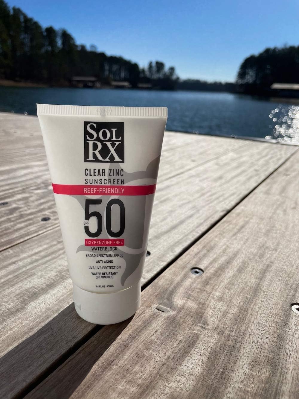 SolRX MINERAL+ SPF 50 Sunscreen - Zinc Oxide Sunscreen, Water Resistant Sunscreen, Reef Safe Sunscreen, Broad Spectrum Sunscreen for Face and Body-FemmiqueWomen