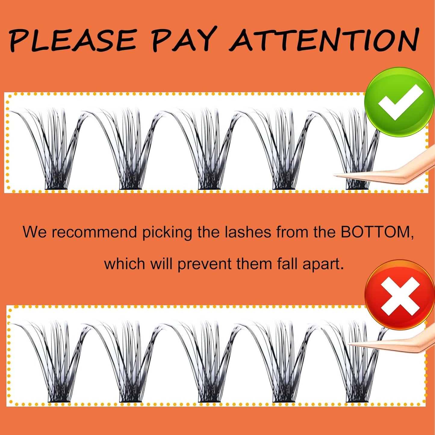 Eyelash Clusters VYNIXUS Lash Clusters Wispy Individual Lashes Cluster Eyelash Extensions D Curl DIY at Home Natural Cluster Lashes (20D-0.07D-Mix8-16)-FemmiqueWomen