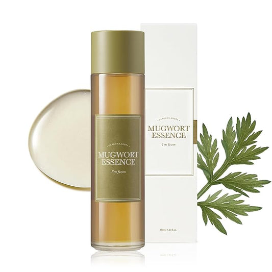 [I'm From] Mugwort Essence 5.4 Fl Oz | 100% Vegan Mugwort Extract - Soothe Sensitive and Irritated Skin, Redness Relief, Refreshing, Korean Hydrating toner | All Skin Types, PETA approved-FemmiqueWomen