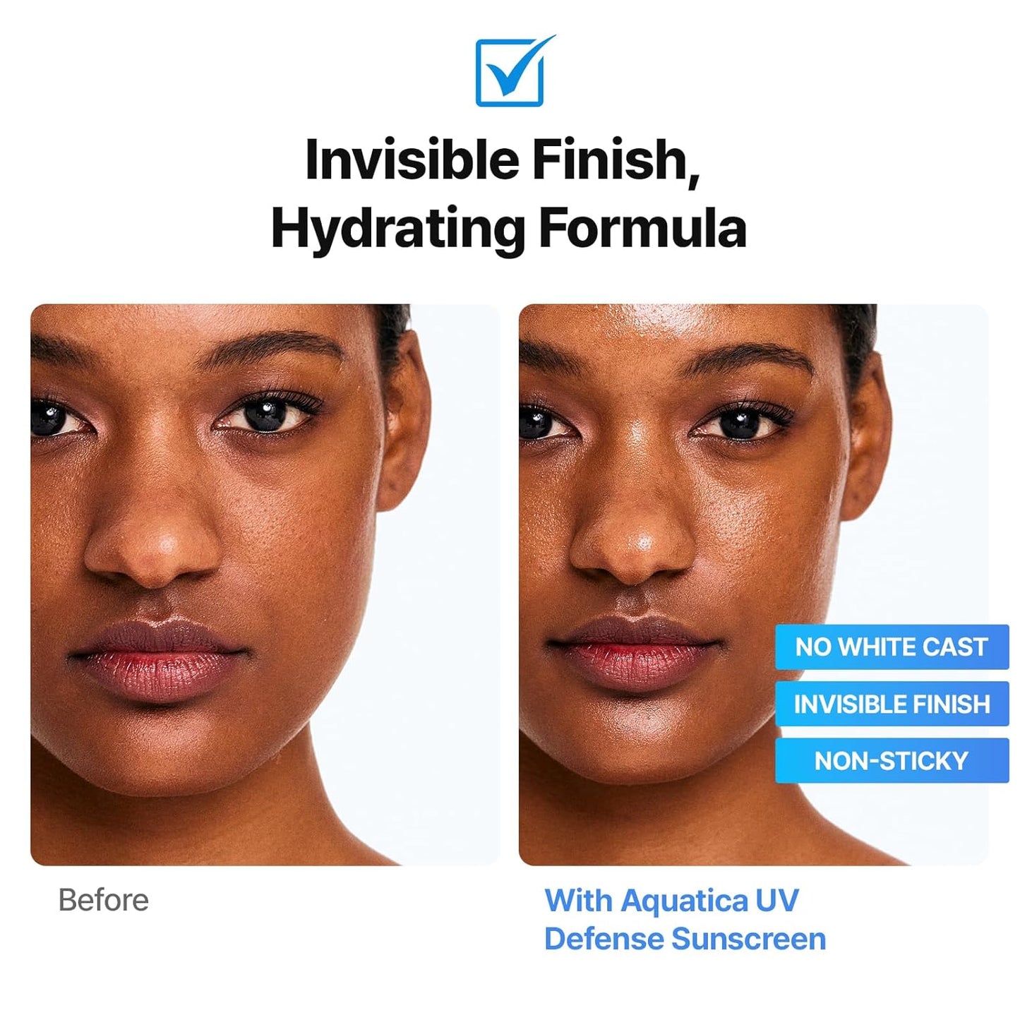 Cell Fusion C Aquatica UV Defense Face Sunscreen SPF 50, No White Cast, Hydrating SPF Moisturizer with PDRN, 50ml / 1.69 fl.oz-FemmiqueWomen