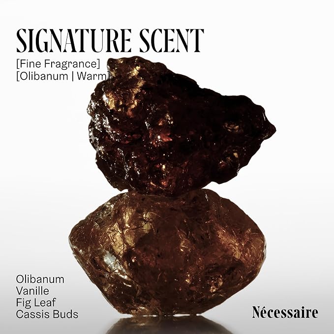 Nécessaire The Body Lotion with Pump. Olibanum. Multi-Peptide Firming to Moisturize + Strengthen. 2.5% Niacinamide, Vitamin C/E + Omega 6/9. Notes of Vanilla, Fig Leaf, & Cassis Buds. 450ml/15.2 fl oz-FemmiqueWomen