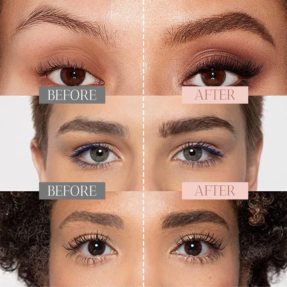 2025 Upgrade Waterproof Brow Pencil with Micro-Fork Tip,3D Magic Eyebrow Pencil 4-Head Split Waterproof Long-lasting Eyebrow Pencil,Natural Makeup Fine Stroke Eyebrow Tattoo Pencils (Gray)-FemmiqueWomen