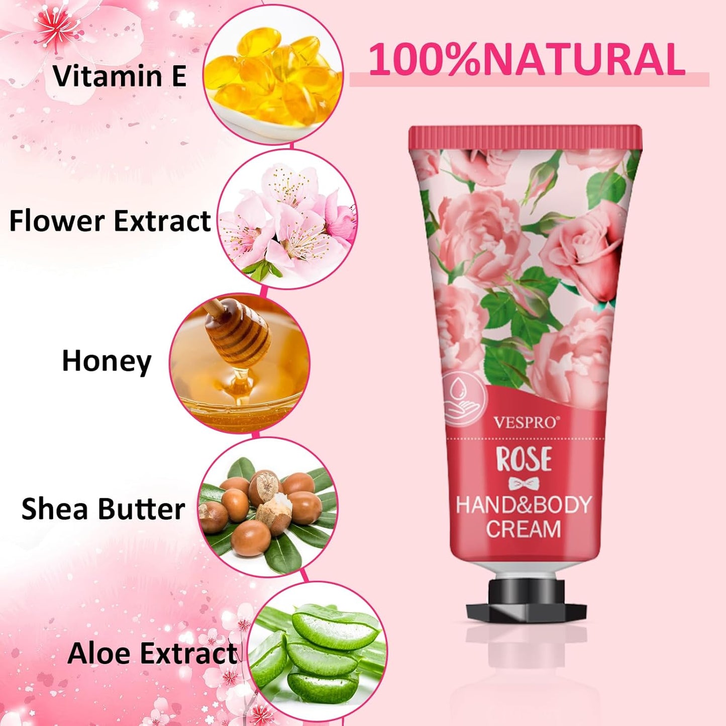 182 Pack Hand Cream Set For Women, Hand Lotion for Bridal Shower Favors, Thank You Gifts, Bridesmaid Gifts, Birthday Gifts and Small Gifts for Women, Hand Lotion Travel Size for Dry Cracked Hands-FemmiqueWomen