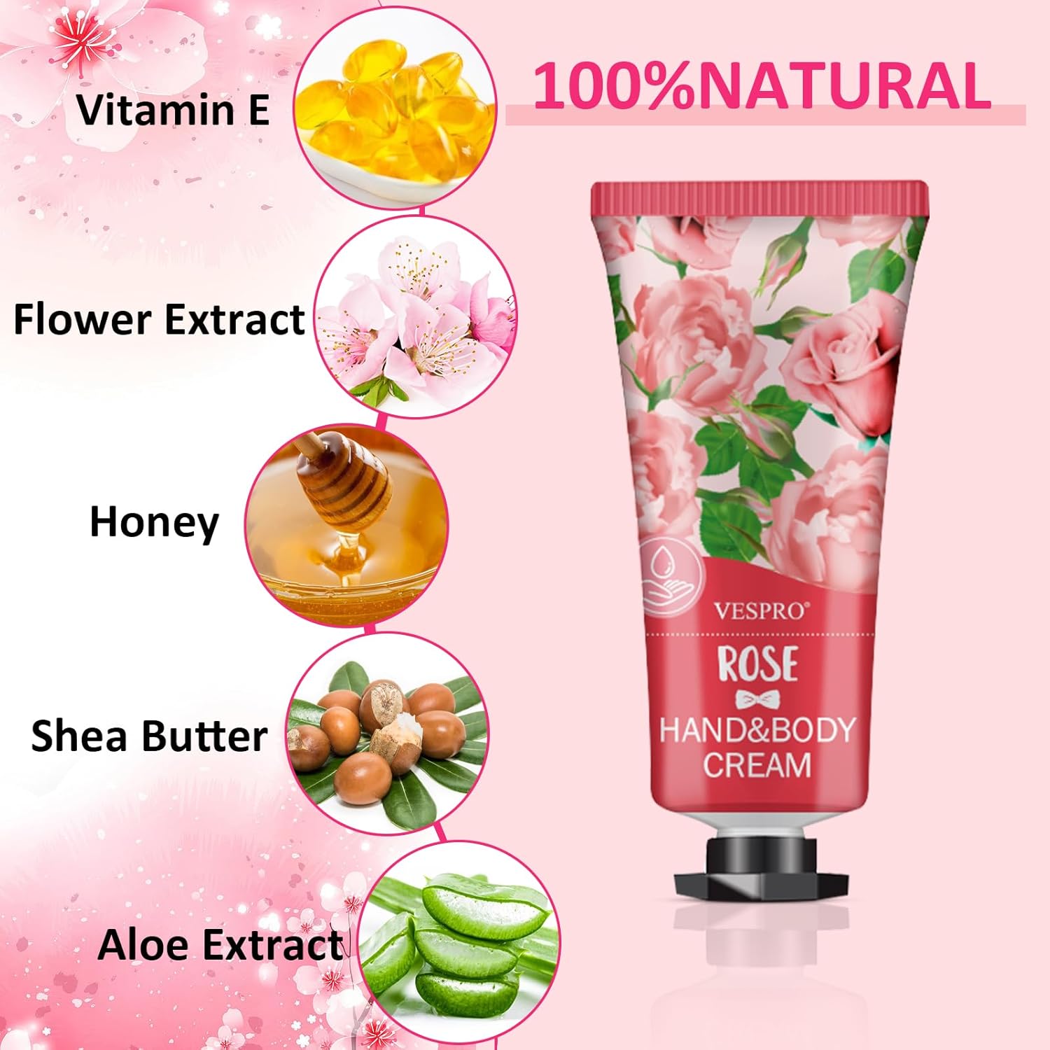 182 Pack Hand Cream Set For Women, Hand Lotion for Bridal Shower Favors, Thank You Gifts, Bridesmaid Gifts, Birthday Gifts and Small Gifts for Women, Hand Lotion Travel Size for Dry Cracked Hands-FemmiqueWomen