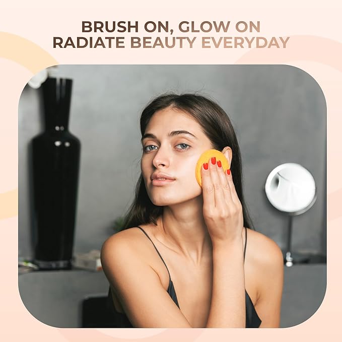 (1 Ounce Bag) BEIGE Foundation Powder Refill By Sweet Face Minerals, Lightweight Mineral Loose Makeup Powder with SPF 20, Full Coverage Flawless Finish, Talc-free, Cruelty-Free, Refillable Pouch-FemmiqueWomen