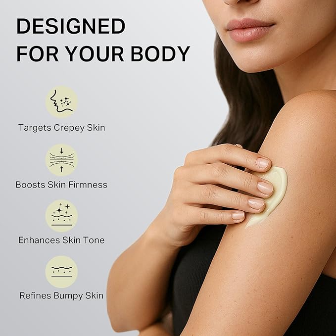 Ultra-Size Firming Retinol Body Lotion for Crepey Skin & Keratosis Pilaris with 0.05% Retinol, AHA, Collagen, Body Cream, Anti Aging Moisturizer 10.14 fl oz-FemmiqueWomen