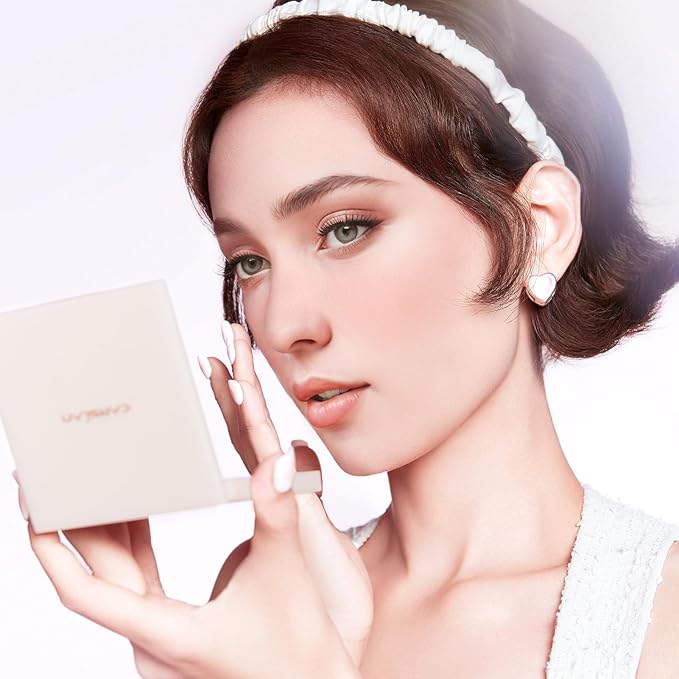 3 Colors Blush Palette For Cheek Makeup, Matte Blush Powder Blendable Face Blush,12H Longlasting, Lightweight, Smooth Pink Blush, Sunset Orange, 0.37Oz-FemmiqueWomen