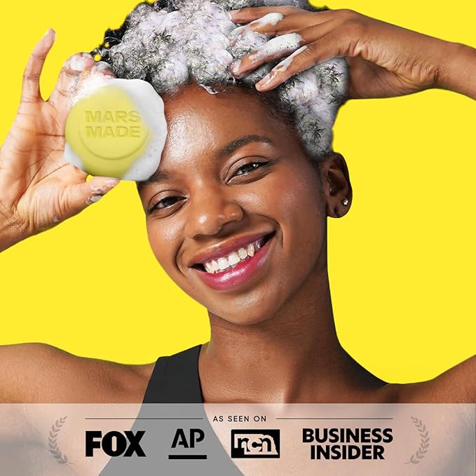 Beer Yeast Shampoo Bar 2.0 - Hydrating & Moisturizing Natural Hair Soap Bar Shampoo for Hair Volume & Scalp Nourishment - Bathing Soap Solid Shampoo for All Hair Types (120g, 4.23oz)-FemmiqueWomen