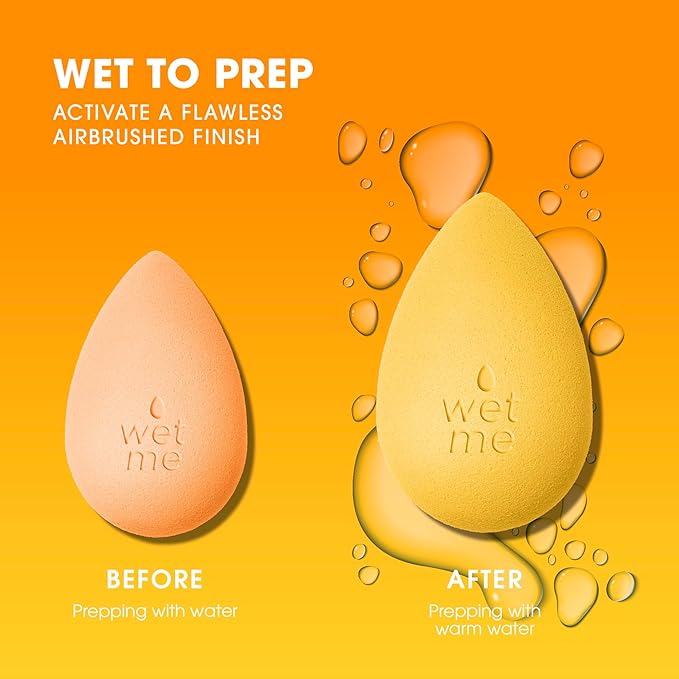 Beautyblender® | Beam Color Changing Beauty Blender Makeup Sponge, Super-Soft Foam Easily Blends Foundations & Creams, Made in USA, Reusable, Washable, Streak Free Application, Heat Activated-FemmiqueWomen