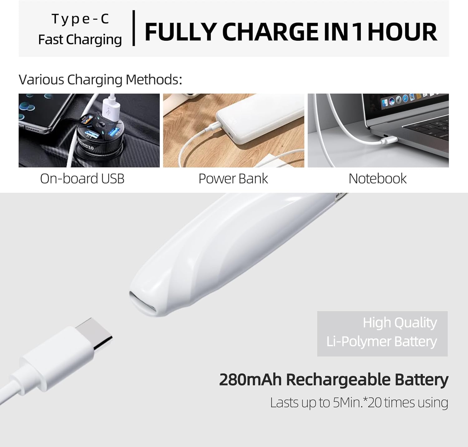 ZAPAL Heated Eyeash Curler, S600 Rechargeable Heated lash Curler, Intelligent Power Off Electric Eyelash Curler Heated Quickly 24 Hs Lasting Natural Makeup for Woman (Snow White/Silver, S600-148MM)-FemmiqueWomen