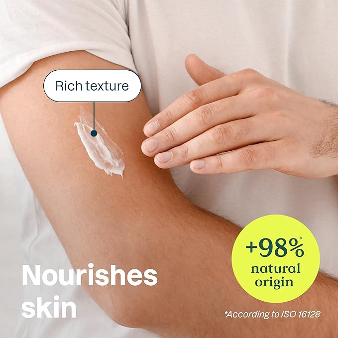 ATTITUDE Body Cream, EWG Verified Moisturizer, Vegan Moisturizing Products For Dry Skin, Dermatologically Tested, Ginseng and Grapeseed Oil, 8 Fl Oz (Pack of 6)-FemmiqueWomen