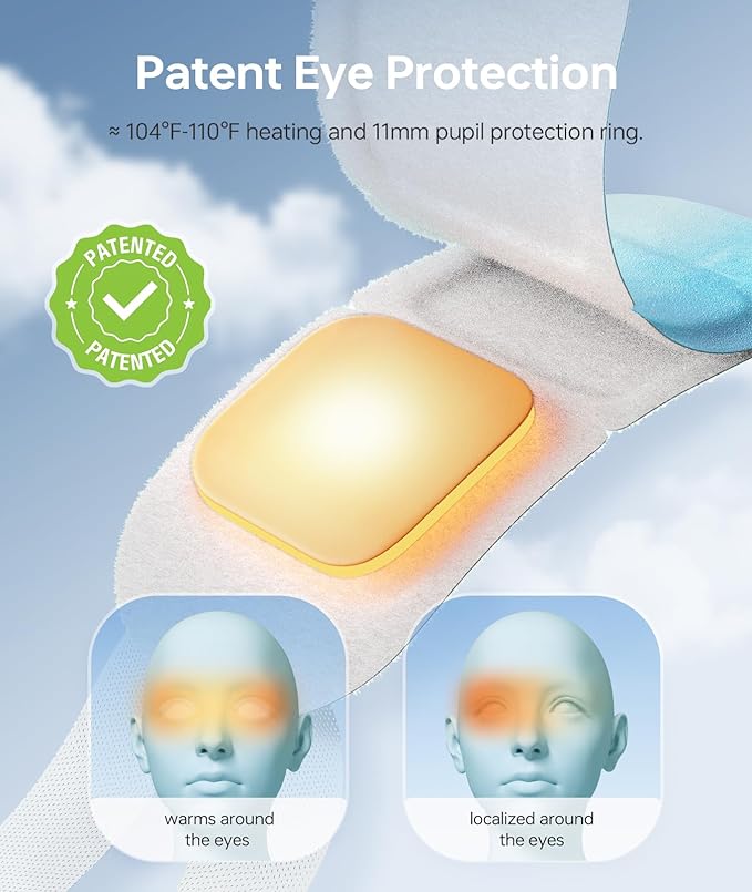 2 PCS Steam Eye Masks for Dry Eyes Warm Sleep Eye Mask-FemmiqueWomen