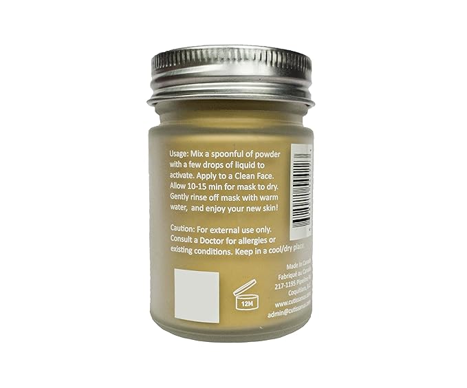 100% Natural Vitamin B Clay Exfoliating Face Mask 120g All Clay & No Water-FemmiqueWomen