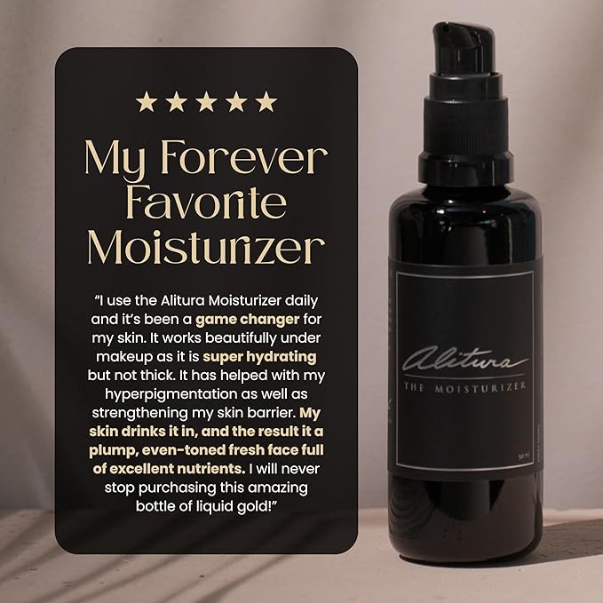 Alitura Naturals Face Moisturizer for Men & Women – 100ml Daily Hydrating Cream with Aloe Vera, Bee Propolis, Sea Buckthorn, & Honey – Anti-Aging, Soothing, Non-GMO, USA Made-FemmiqueWomen