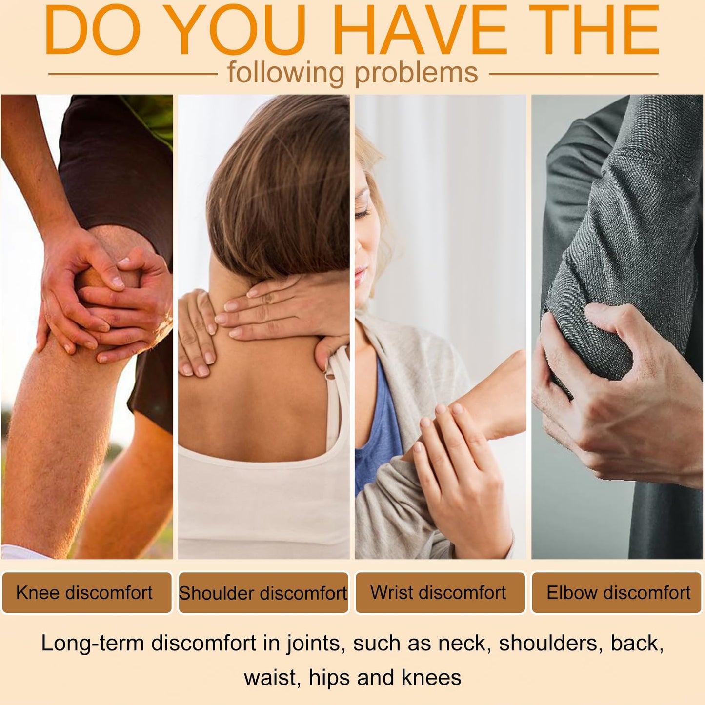 2Pcs Professional Bee Venom Joint,Bee Venom & Turmeric Cream,Natural Bee Venom Cream,Effective for The Back,Waist,Neck,Hands,Knees-FemmiqueWomen