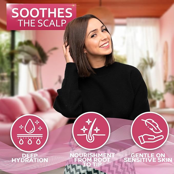 Apple Cider Vinegar Shampoo - Sulfate Paraben and Silicon Free Anti Dandruff Product for Women and Men - Deeply Moisturizing Formula - Dry Scalp Treatment for Oily Hair – Professional Grade Products-FemmiqueWomen