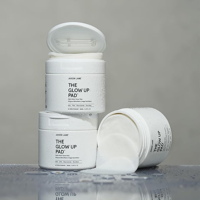 Rice Toner Pads Korean Skin Care Daily Exfoliating Pads for Face: THE GLOW UP Centella AHA PHA Niacinamide Brightening Toner for Mens Skincare, Facial Cleansing, Acne Pores, Dark Spots & Skin Radiance-FemmiqueWomen