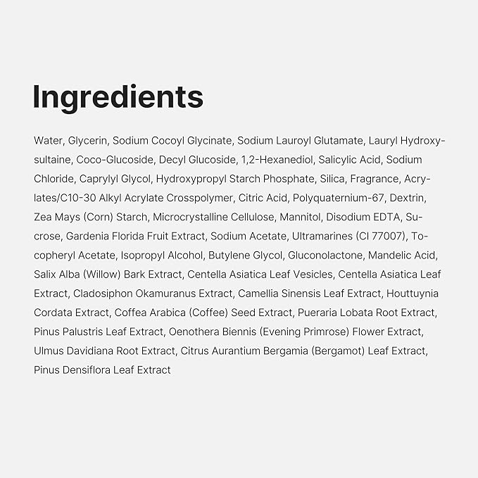 medicube Zero Pore Clear Blue Capsule Facial Deep Cleanser for Skin Texture, Blackhead & Pore Care | AHA, BHA & PHA for Double Cleansing, Daily Gentle Face Wash, Korean Skincare | 120g / 4.23 oz-FemmiqueWomen