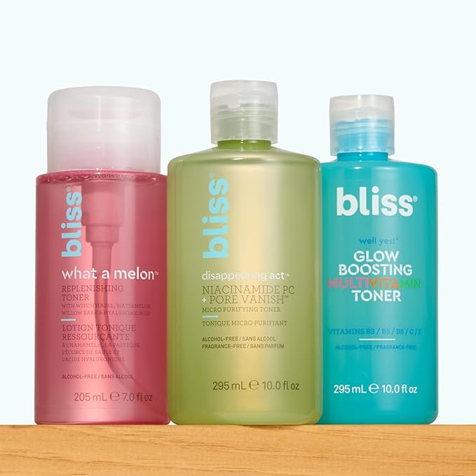 Bliss Well Yes Hydrating Toner with Vitamin B3, B5, B6, C & E - Brightens, Soothes, and Balances Skin - Alcohol-Free, Ideal for Sensitive & Oily Skin-FemmiqueWomen