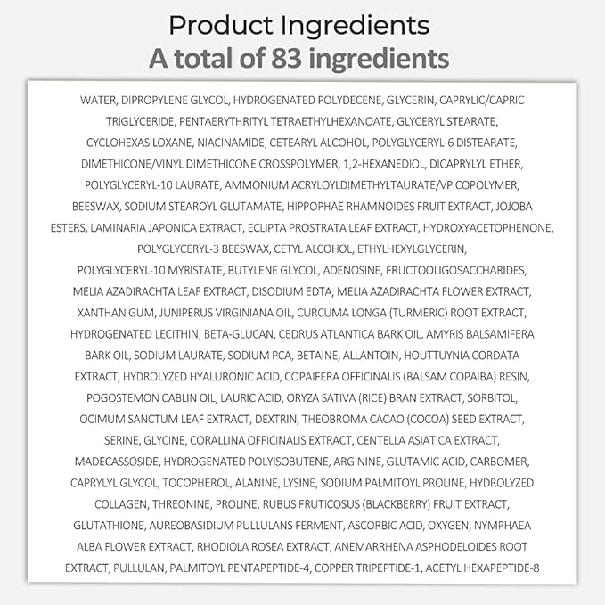 Intensive Eye Cream 1.01 fl oz for hydrating, wrinkles, elastic skin, dark circles, puffiness, fine lines, eye bags under eyes | Hyaluronic Acid, Collagen, Peptide | Korean skincare-FemmiqueWomen