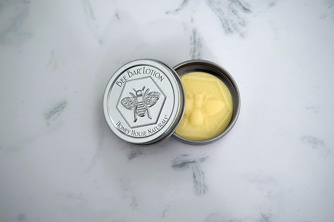 Bee Bar Honey House Naturals Duo – Natural – Small .6 ounce & Large 2 ounce (Natural)-FemmiqueWomen