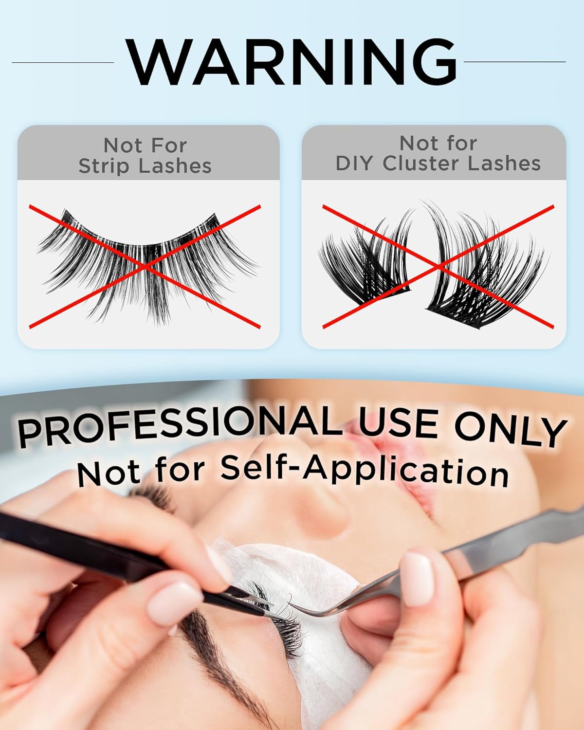 BEYELIAN Sensitive Eyelash Extension Glue 0.5-1 Sec Dry Lash Glue Waterproof Black Adhesive Professional Hypoallergenic Formaldehyde-Free 5ML (B01)-FemmiqueWomen