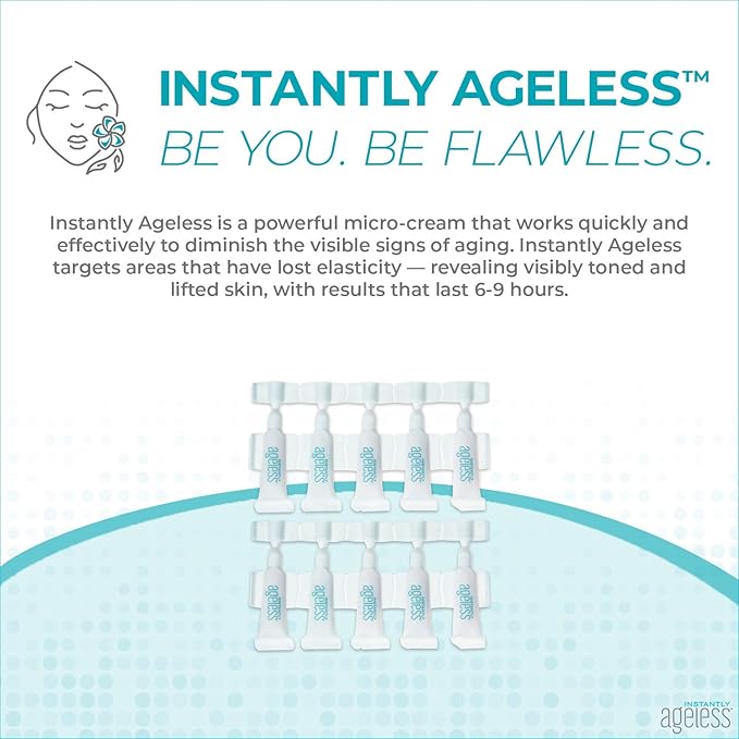 Instantly Ageless Facelift - Instant Eye Bag Remover Puffiness - 10 Vials - Instant Under Eye Bags Remover - Wrinkle Tightener - Instant Wrinkle Remover for Face Instant Lift-FemmiqueWomen