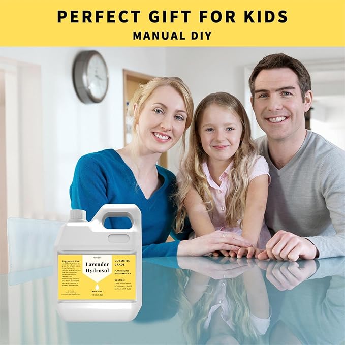 42 oz Lavender Hydrosol for Face Hydrating Mist Hydration, 100% Pure Lavender Water, Cleanses & Softens, Promotes Healthy Skin Cell, Suitable for All Skin Types-FemmiqueWomen