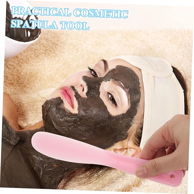 10pcs Tool Stick Makeup Spatula Cosmetic Plate Mixer Cosmetic Mixer Silicone Stirring Tools Beauty Spatula Makeup Plate Spatula Makeup Mixing Tool Makeup Mixer Tool-FemmiqueWomen